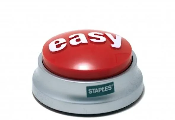 Staples Easy Button