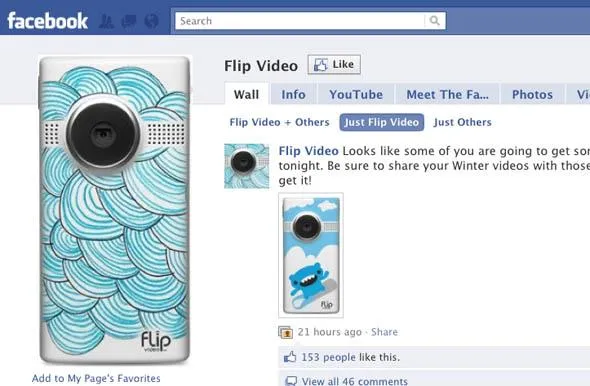 Flip Video on Facebook